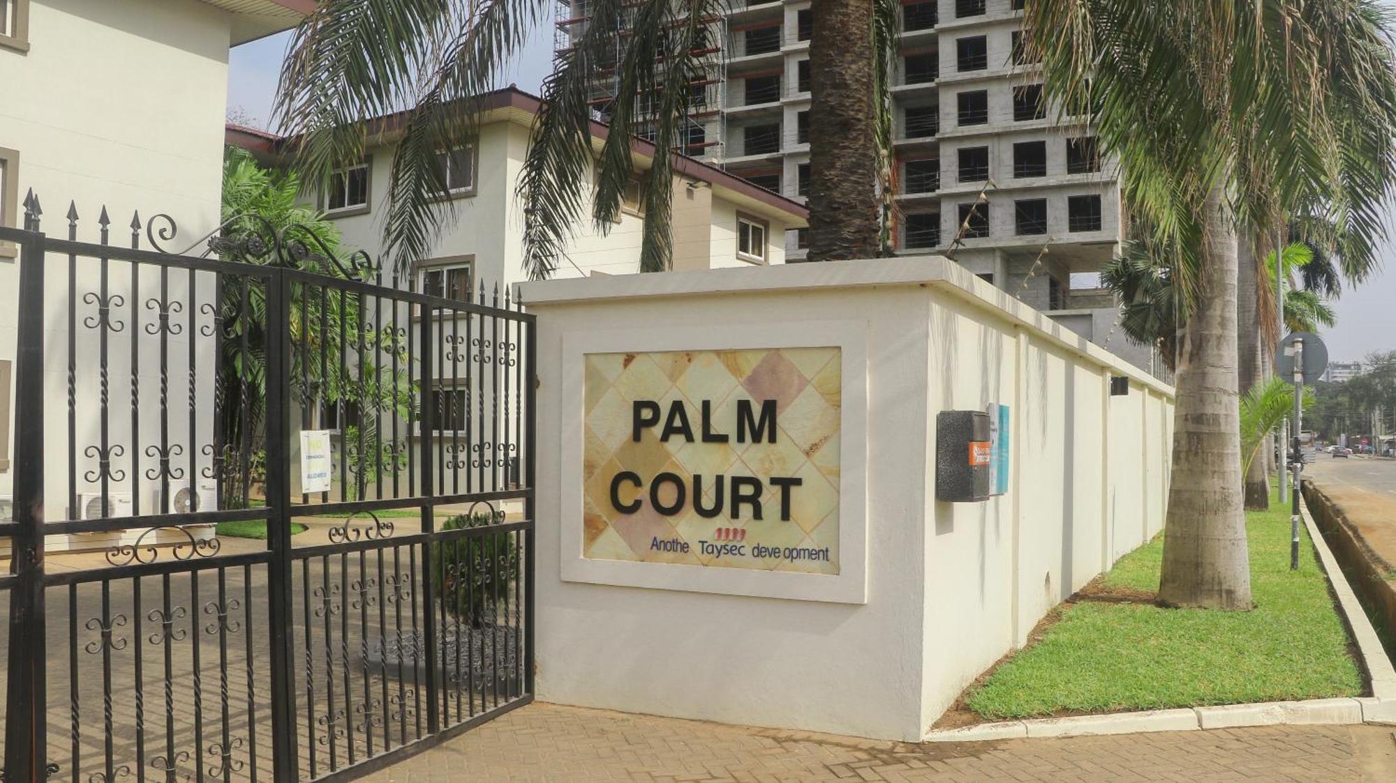Palm Court Apartment Akkra Exterior foto